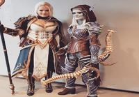 Jaina cosplay (WoWista) sekä Sylvanas