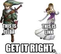 Zelda ja Link - Saakaa faktanne oikein! Nyt pitäis viimeinki kaikki se tietämättömyys hävitä.