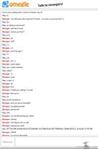 Omegle - Internetin ihmeelinen maailma