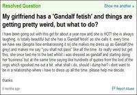 Gandalf Fetish