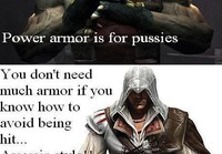 Armor makes a man