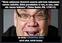 Soini lupaa