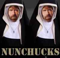 Nunchucks.