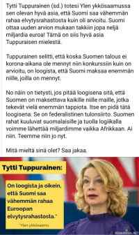 Tytti tuppurainen Eu