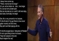 Bill Maher avioliitosta