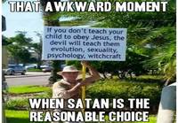 Good guy satan