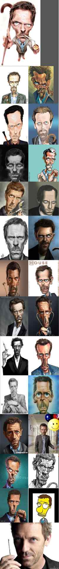 House - house caricature