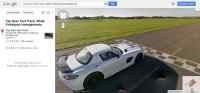 Top Gear ja Google streetview - The Stig lähdössä suorille katunäkymäkaaran kanssa!