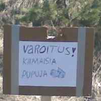 Varoitus! - Kiimaisia pupuja kannattaa vara Ilmaristen seudulla ;)