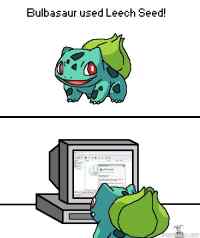 Bulbasaur - Leech Seed