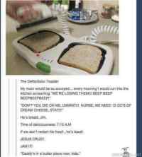 Defibrillator Toaster