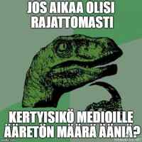 Philosoraptor pohtii - Riemurasian äänet päällimmäisenä mielessä.