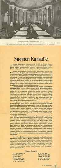 Suomen itsenäisyysjulistus - Hyvää itsenäisyyspäivää 98-vuotias Suomi!