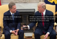 Trump kuulee Riemurasian meemikisasta