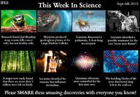 This week in science!