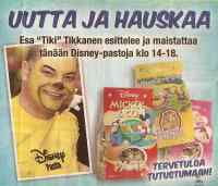 Tikitalkilla pastaa maailmalle - Tiki vanhassa mainoksessa