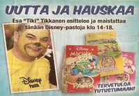 Tikitalkilla pastaa maailmalle