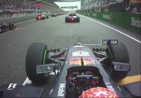 Max Verstappenin eka kierros 