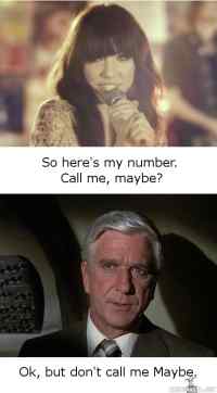 Don&#039;t call me Maybe