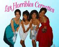 Internetin ensimmäinen kuva - This picture of Les Horribles Cernettes was the first photographic image to be published on the World Wide Web in 1992.