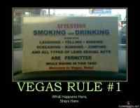 Vegas Rule #1