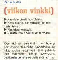 Viikon Vinkki - Toimii