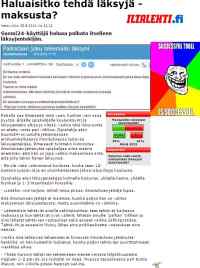 Succesful troll - http://www.iltalehti.fi/uutiset/2010082512241406_uu.shtml