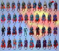 73 years of Superman. - The Evolution of Superman from 1938 to 2011.