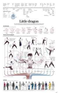 Little Dragon - Bruce Lee infographic - Klikatkaa isommaksi