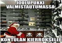 Joulupukki matkaan jo käy