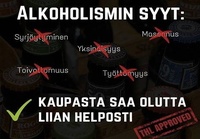 Alkoholismin syyt