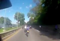 Road Rage: Range Rover SUV Runs Over Bikers in NYC