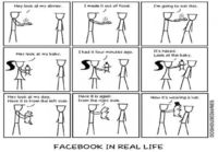 Facebook in real life