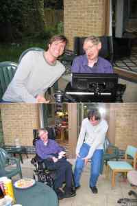 Jim Carrey meets Stephen Hawking..