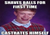 Bad luck Brian strikes again