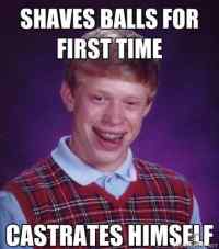 Bad luck Brian strikes again