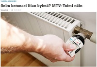 Onko kotona kylmä?