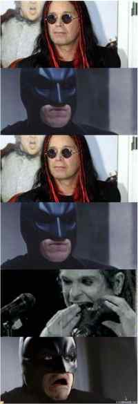 Batman and Ozzy Osbourne