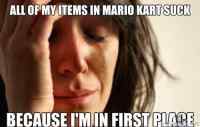 True story - mario kart