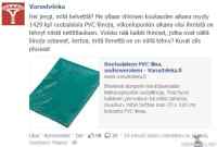 Varusteleka - PVC liinoilla käyttöä