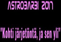 Astrobarbi - Uusi yritys vuosimallia 2017