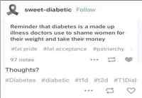 Diabetes on keksitty tauti?