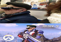 Soldier: 76 IRL