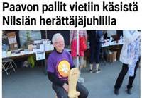 Paavon pallit vietiin käsistä!