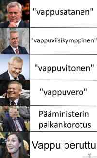 Vappusatanen - Antin vappusetit.