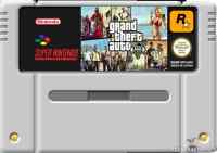 Super Nintendo - GTA V - Retro is the thing.