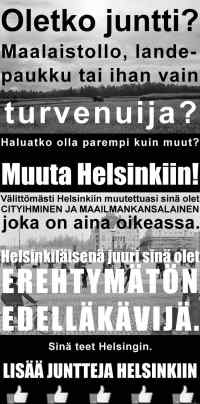 Lisää juntteja Helsinkiin