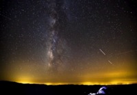 Yosemiten taivas time-lapsena