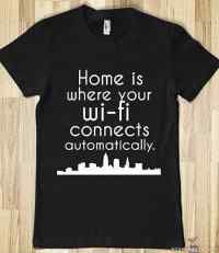 Home is where... - your wi-fi connects automatically