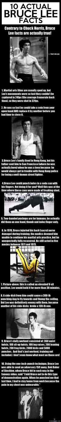 Bruce Lee facts